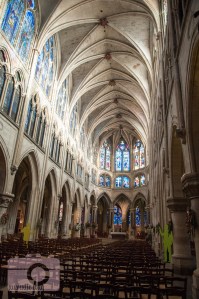 Inside Saint Severin church