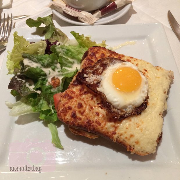 My first Croque-Madame